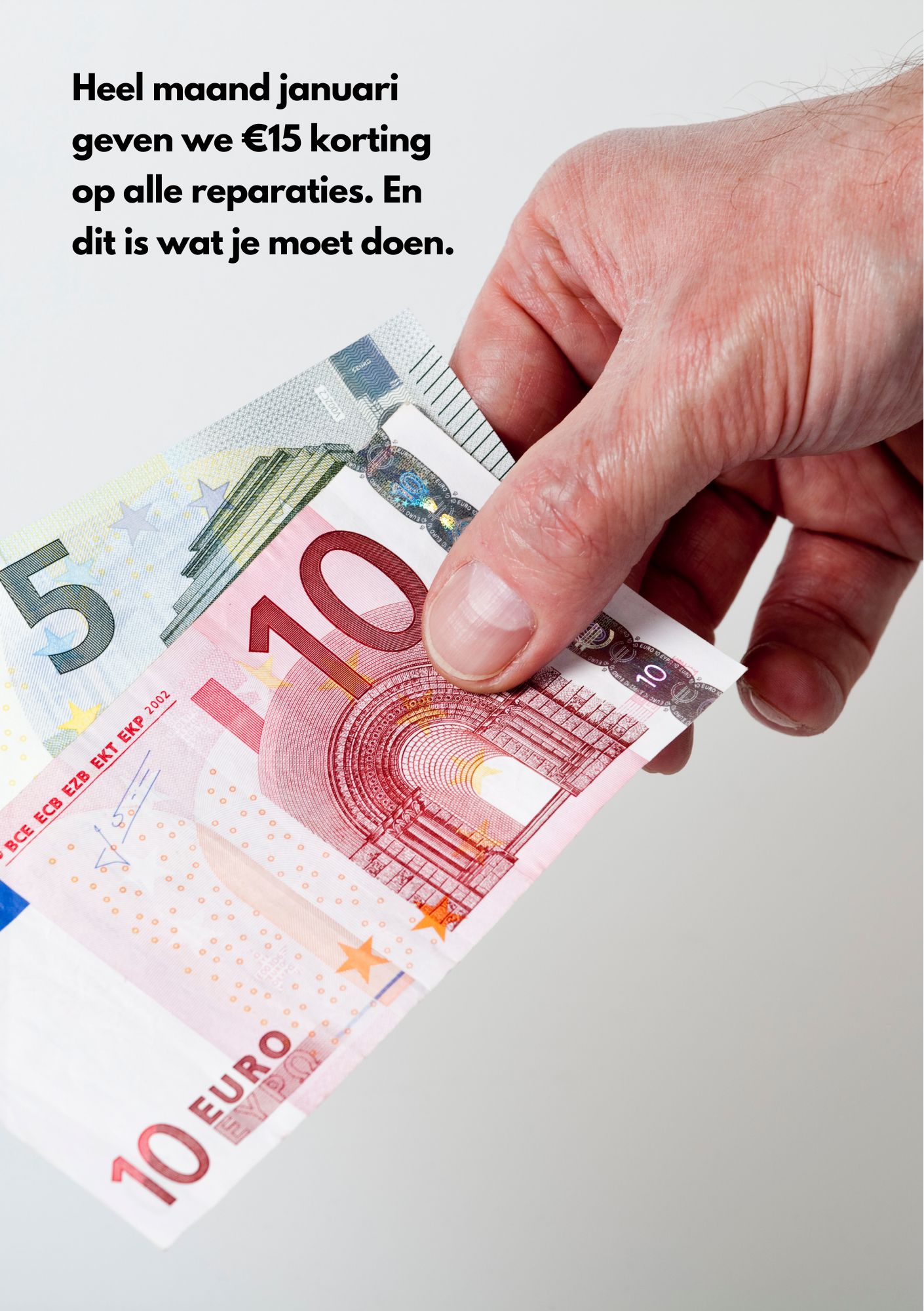 15Euro-korting