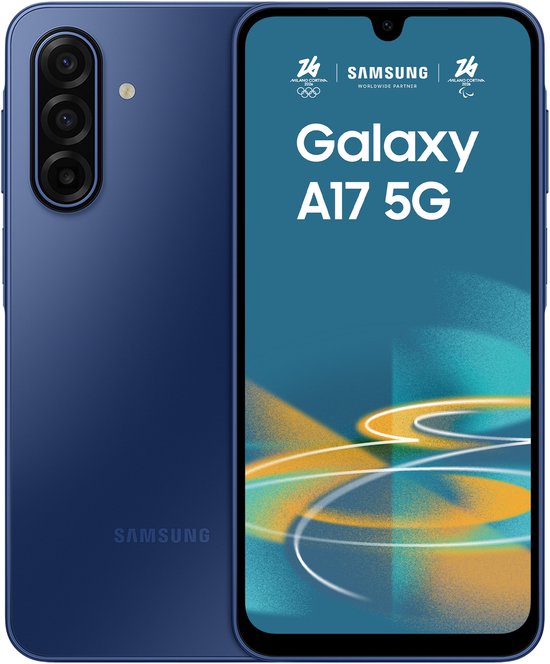 Samsung Galaxy A17 5G - 256GB opslag - 8GB RAM - Drievoudige camera